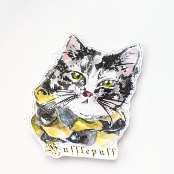 Hufflepuff Harry Potter Handmade Cute Pin - Picture 4 of 6